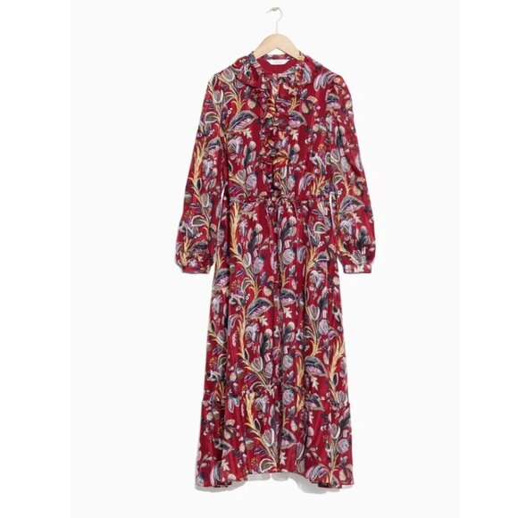 & Other Stories Floral Print Maxi Dress - Picture 3 of 11